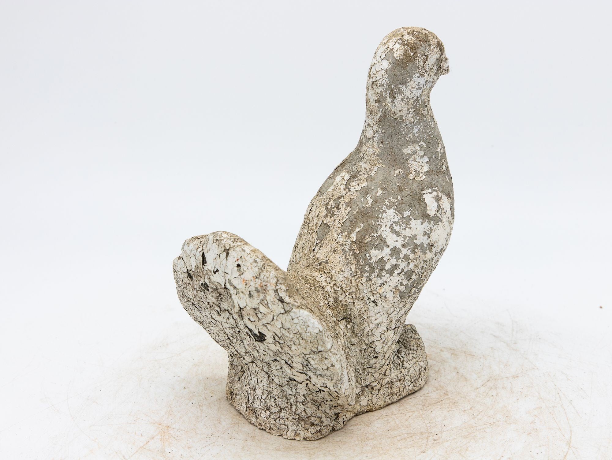 Concrete Dove Garden Ornament, England 20th Century