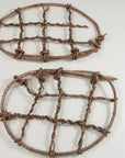 Pair of Vintage Swedish Snow Shoes, early 20th Century