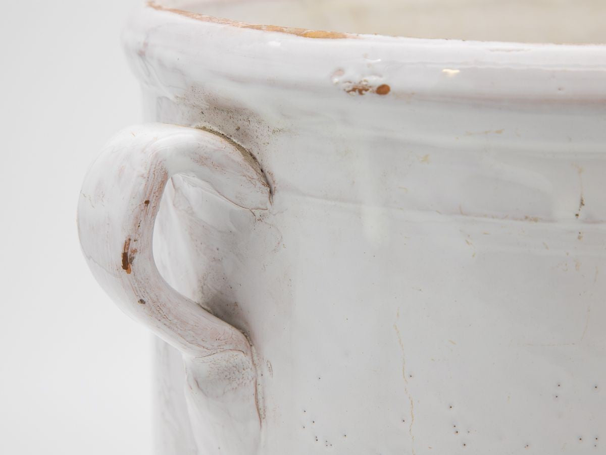 Antique Stoneware Urn with Handles