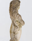 Composite Stone Figure of Venus Emerging from a Shell, England Mid 20th C.