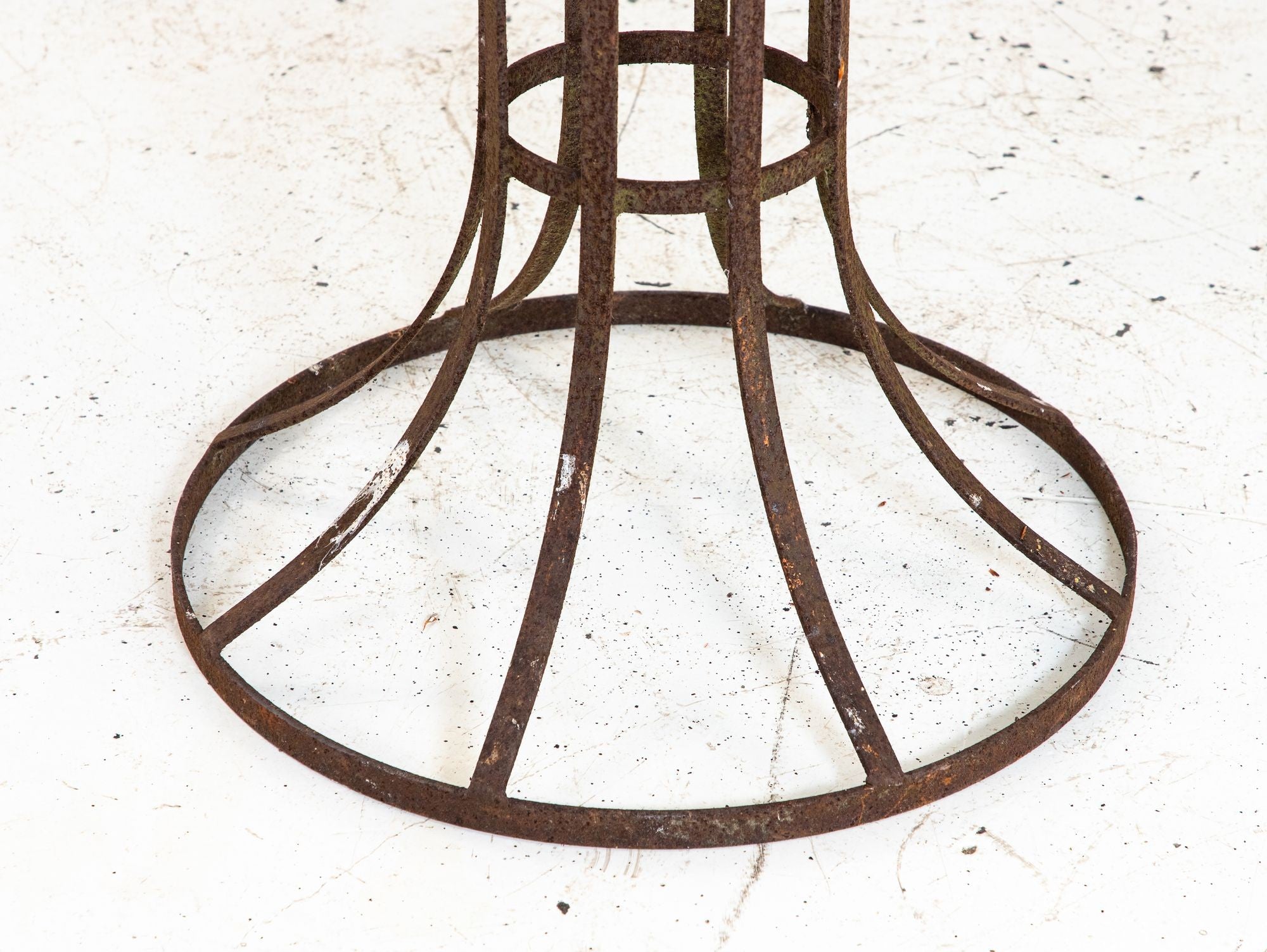 English Mid-20th Century Iron Armillary Sphere on Stand