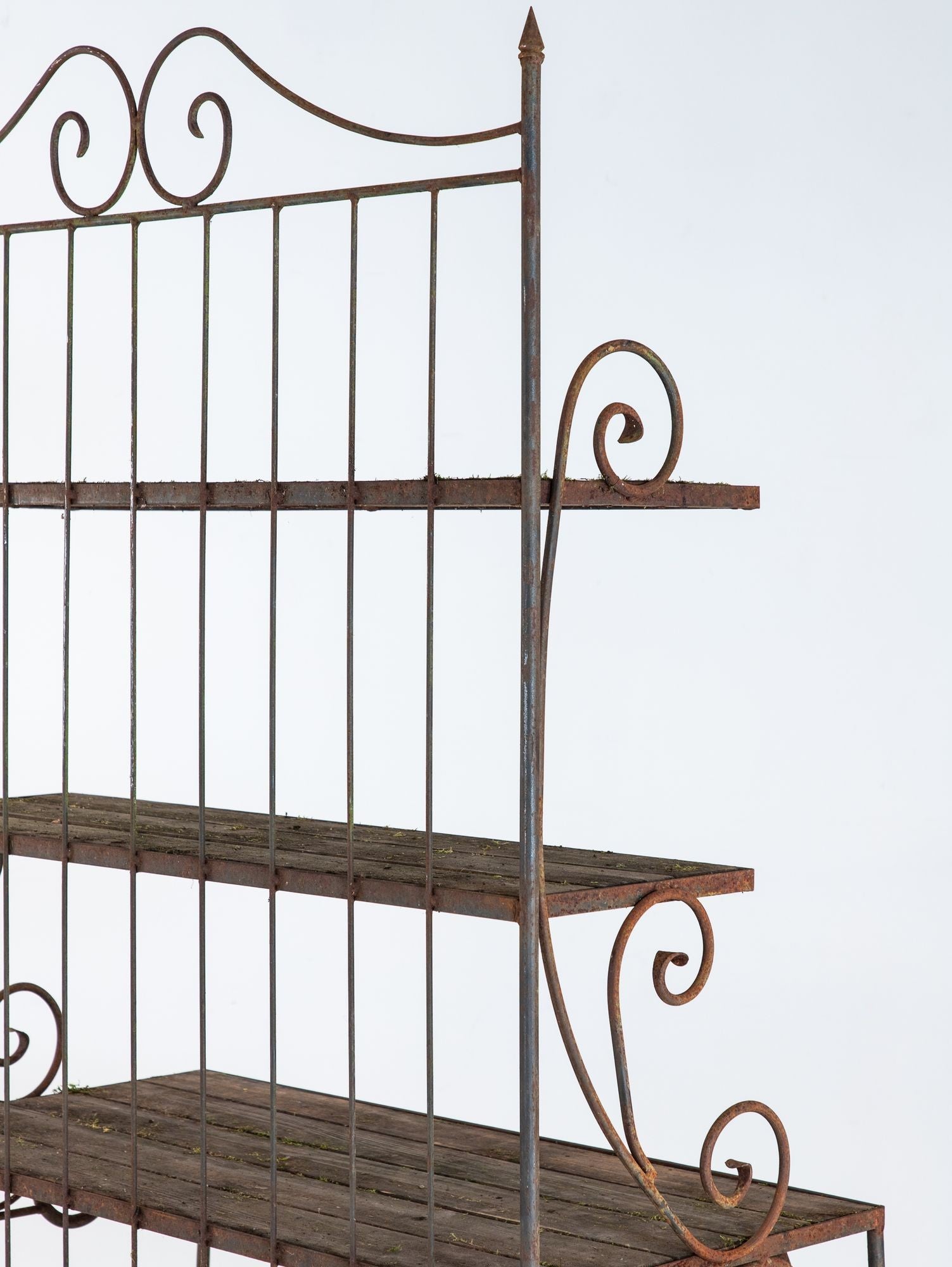 French Circa 1930 Wrought Iron Étagère / Boulangerie Racks