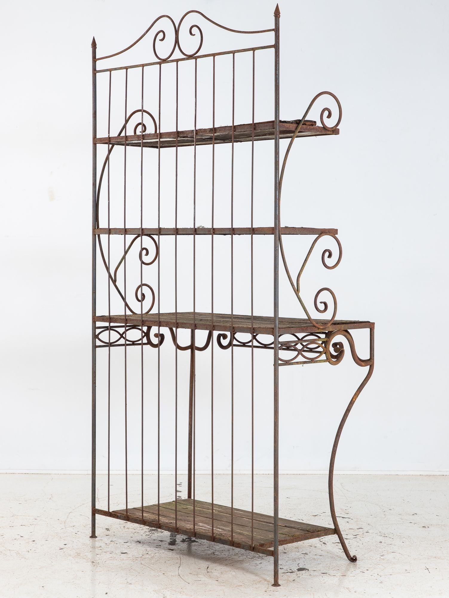 French Circa 1930 Wrought Iron Étagère / Boulangerie Racks