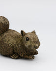 Composite Stone Squirrel Garden Ornament, English 20th Century