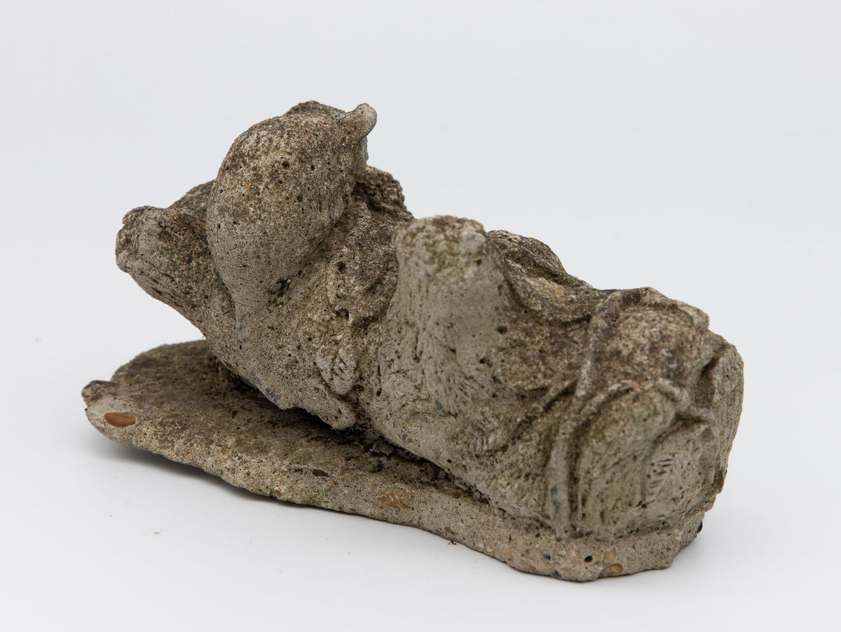 Reconstituted Stone Family of Mice Garden Ornament, England 20th C.