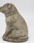 Composite Stone Bull Dog Garden Ornament, England 1970s