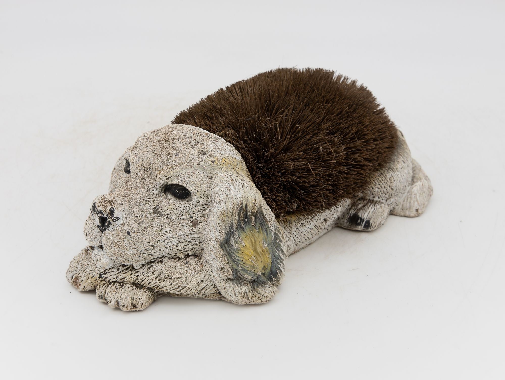 Resting Dog Figural Brush, England 1960s