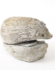 Reconstituted Stone Hedgehog Garden Ornament, 20th Century