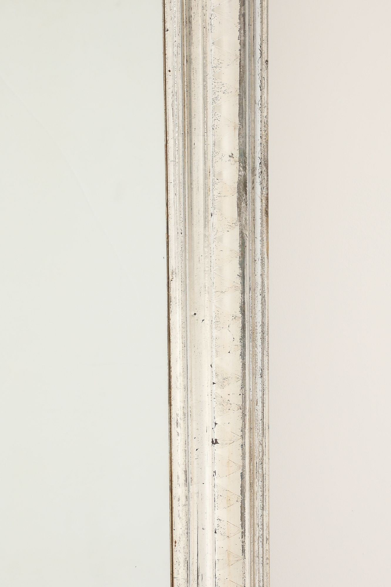 French Silver Gilt Louis Philippe Mirror, Late 19th C.