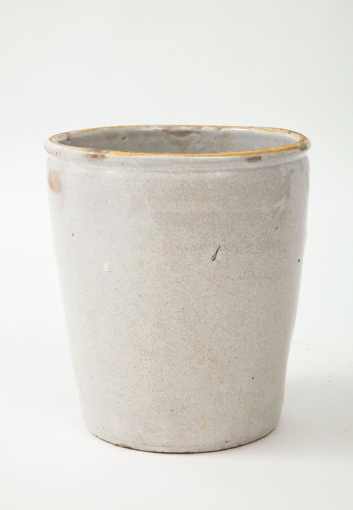 Antique Stoneware Urn Confit Pot