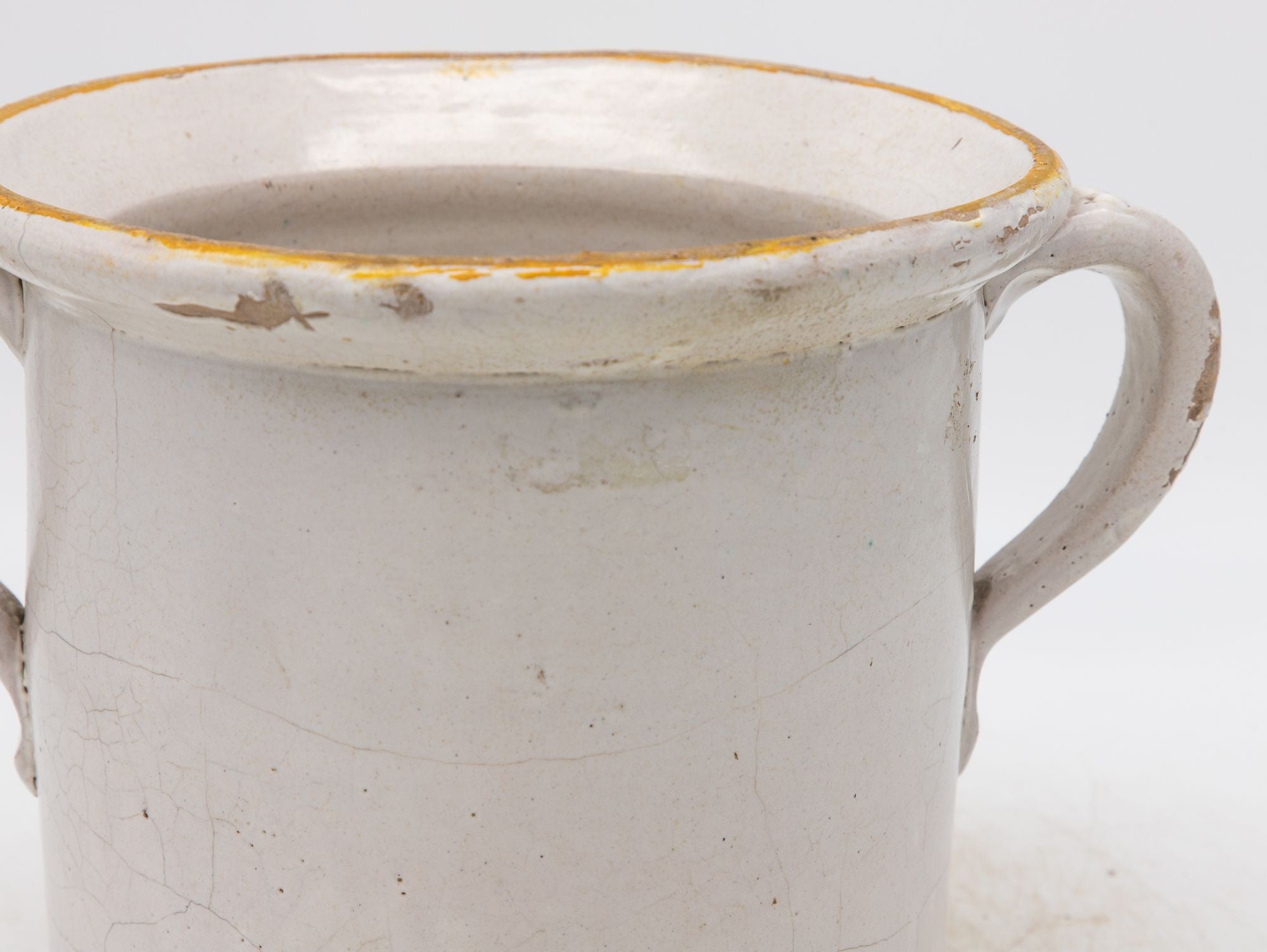 Antique Stoneware Urn, Italy Early 20th C.