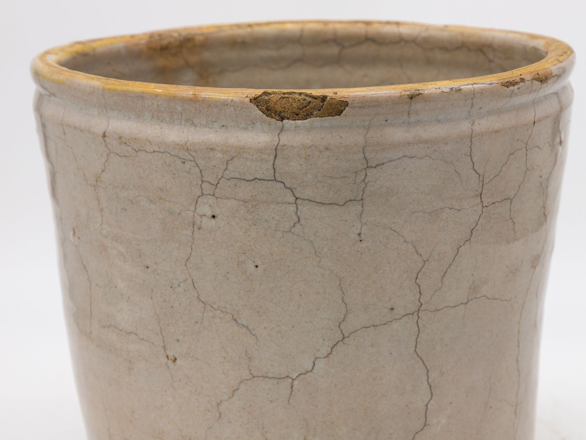 Antique Stoneware Urn, Italy Early 20th C.