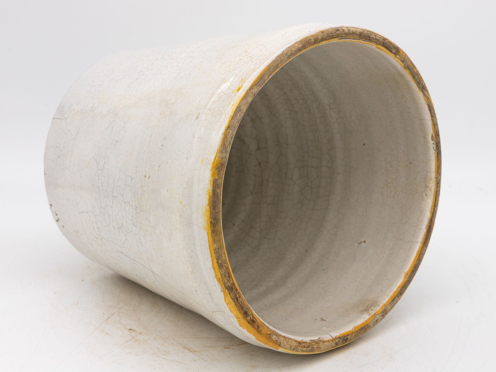 Antique Stoneware Urn, Italy Early 20th C.
