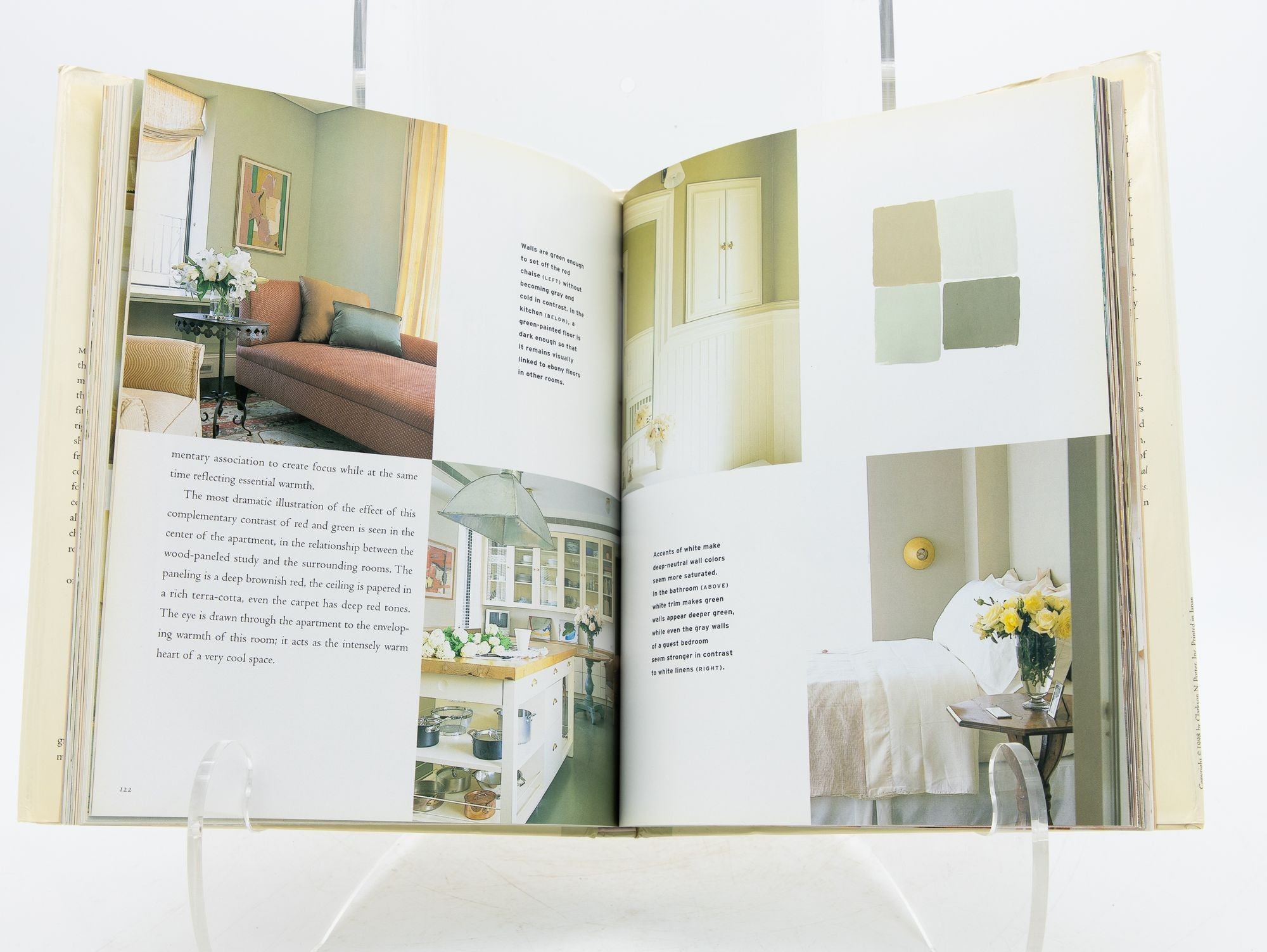 Color Palettes: Atmospheric Interiors Book by Suzanne Butterfield, 1998