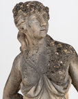 Large Winter Goddess of the Four Seasons Garden Figure, Italy, Late 20th C.