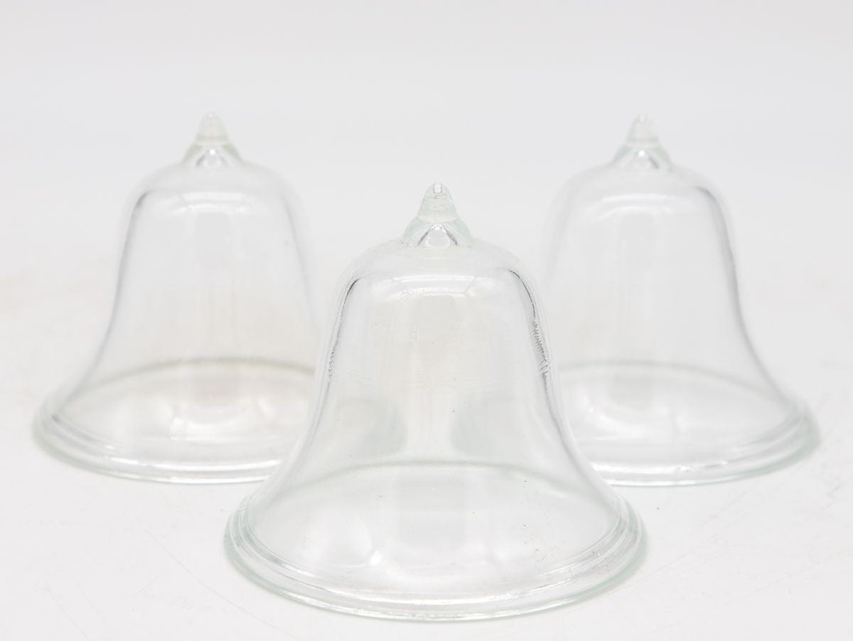 Set of 3 Glass Garden Cloches, English Mid 20th c.