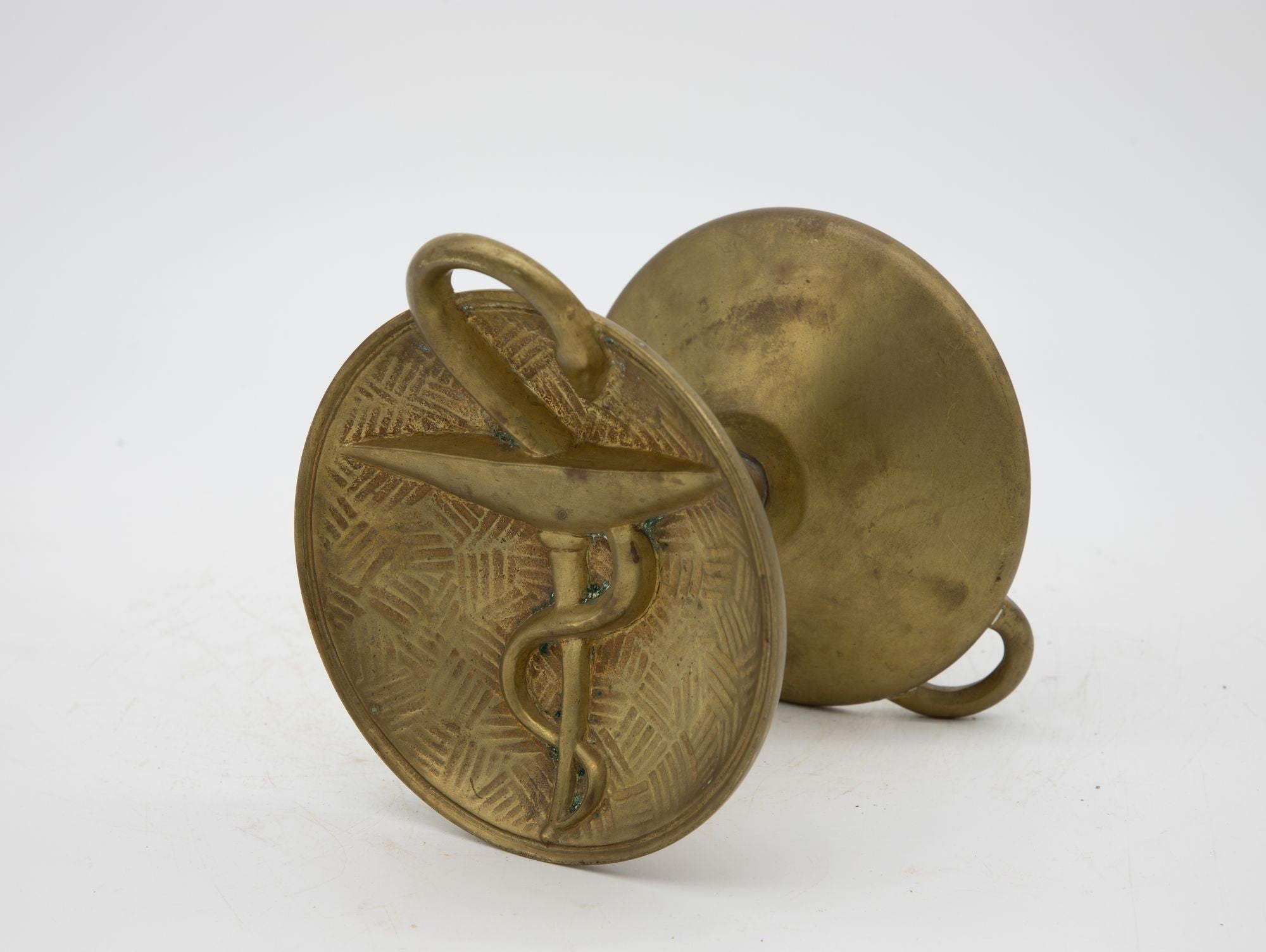 Brass Pharmacy Door Handle