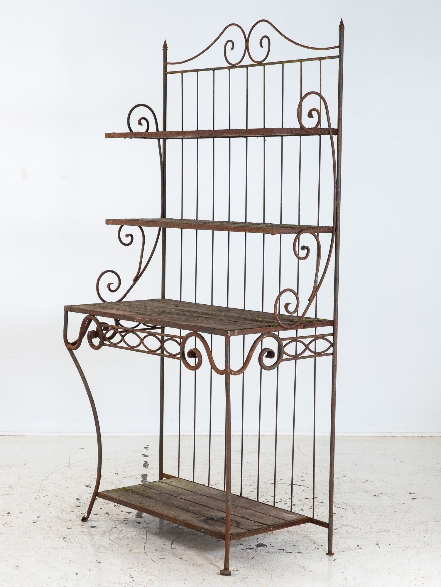 French Circa 1930 Wrought Iron Étagère / Boulangerie Racks