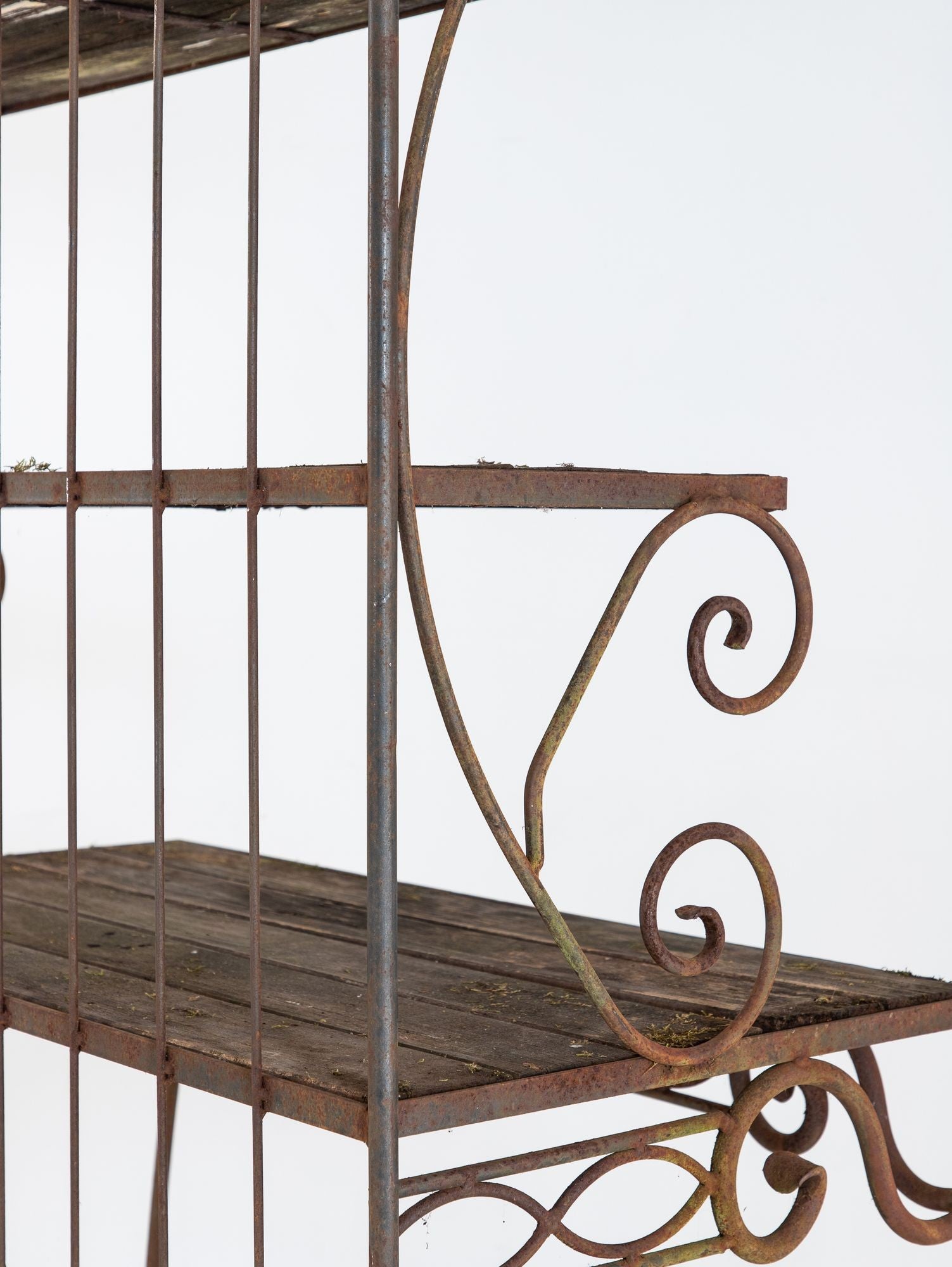 French Circa 1930 Wrought Iron Étagère / Boulangerie Racks
