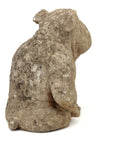 English Bulldog Garden Statue, English Mid 20th C.