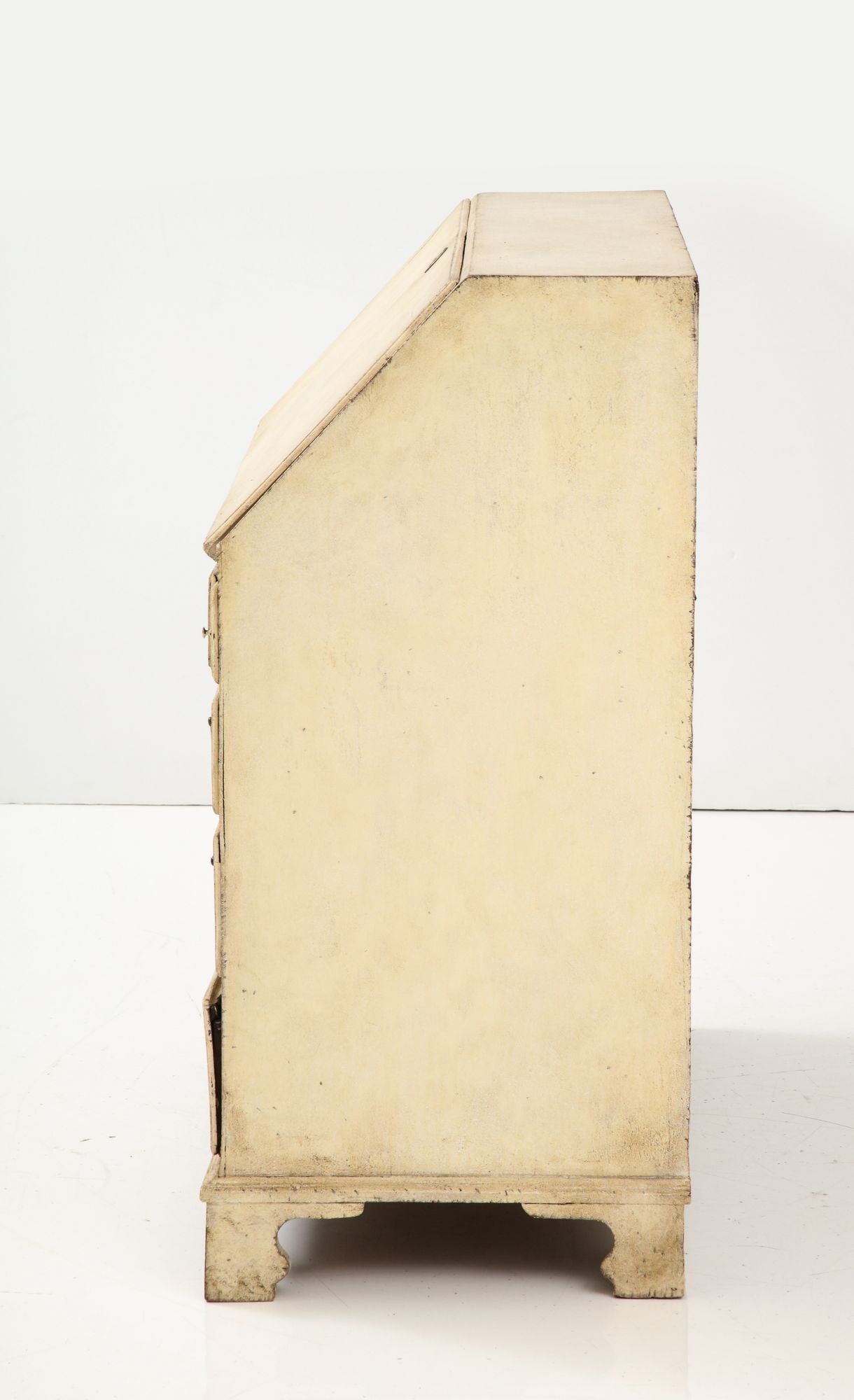 Painted Swedish Secretary, 19th Century