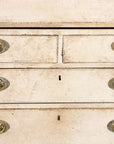 French Painted Secretary Desk with Fallfront, Mid 19th century