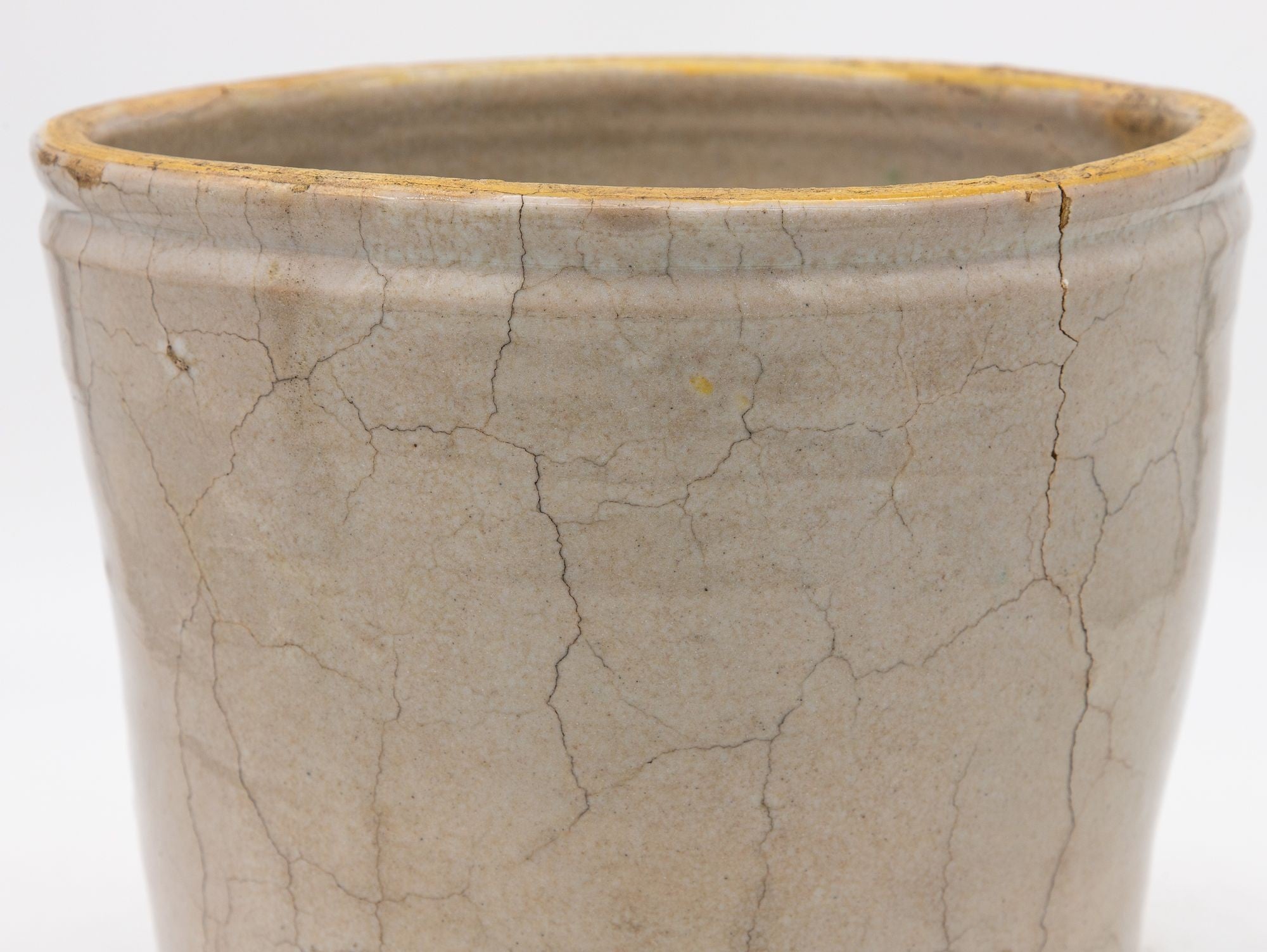 Antique Stoneware Urn, Italy Early 20th C.