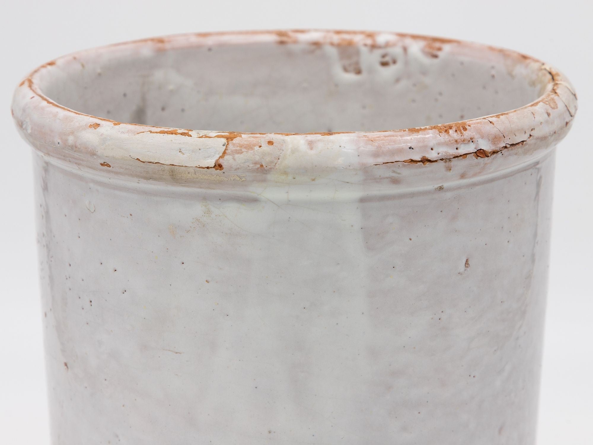 Antique Stoneware Urn, Italy Early 20th C.