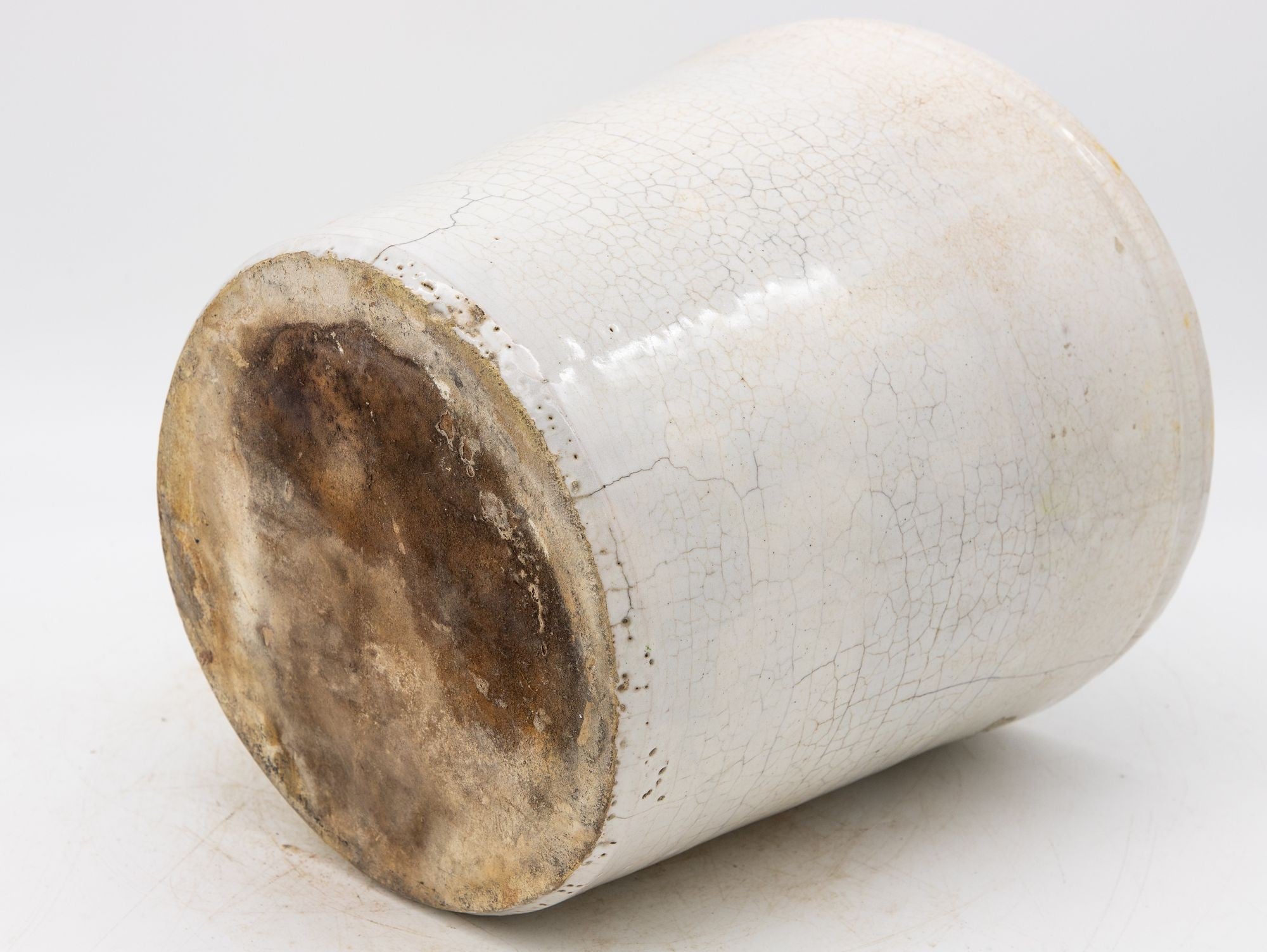 Antique Stoneware Urn, Italy Early 20th C.