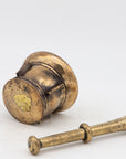 Antique Vintage Brass Mortar and Pestle