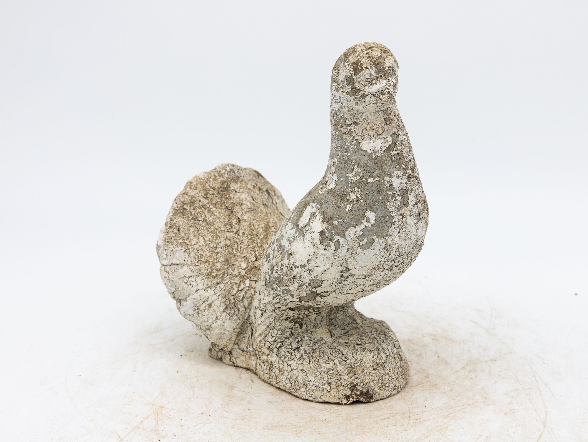Concrete Dove Garden Ornament, England 20th Century