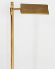 Vintage Brass Floor Lamp, France mid 20th Century