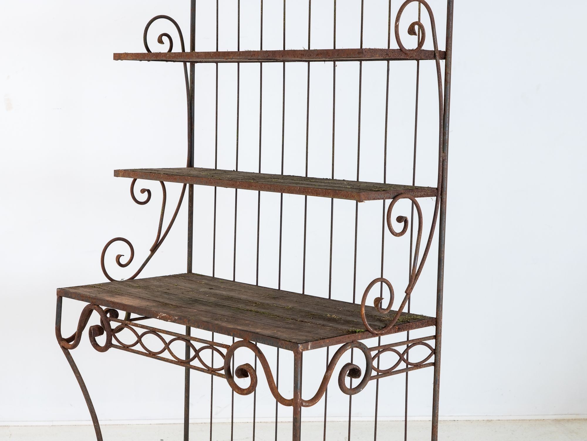 French Circa 1930 Wrought Iron Étagère / Boulangerie Racks
