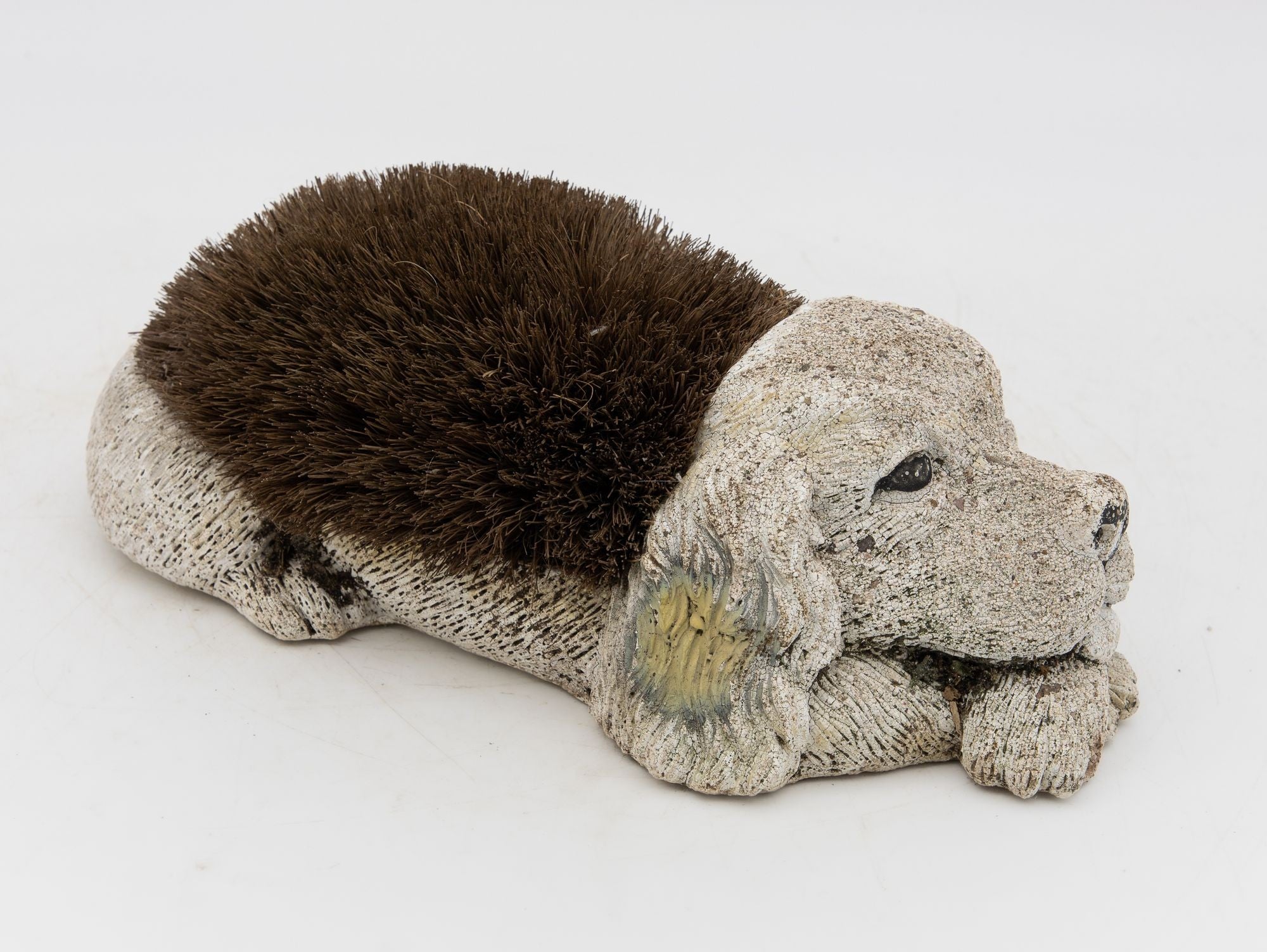 Resting Dog Figural Brush, England 1960s