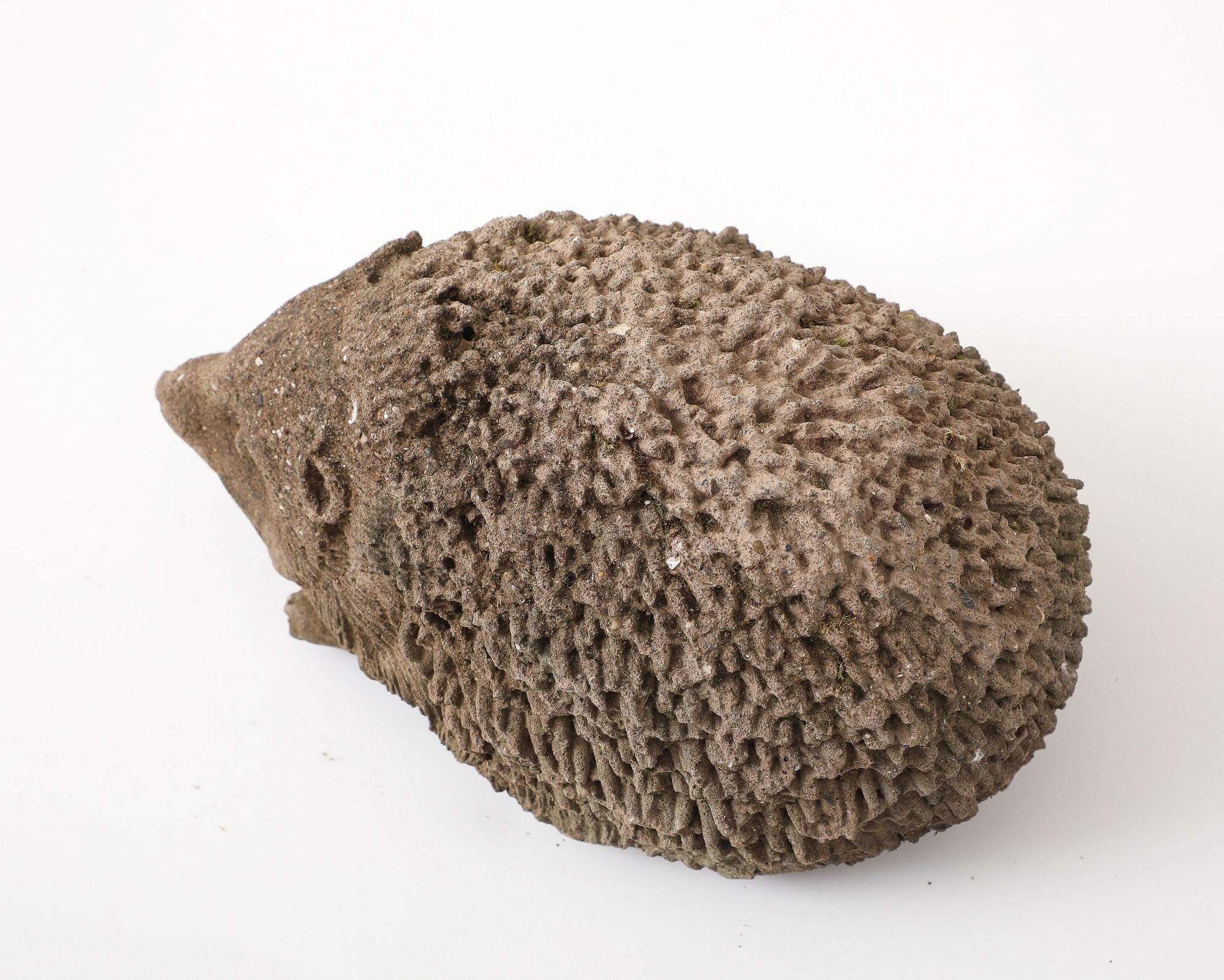 Reconstituted Stone Hedgehog Garden Ornament, 20th Century