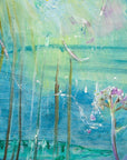 Large Contemporary Impressionist Oil on Canvas, Sven Berlin