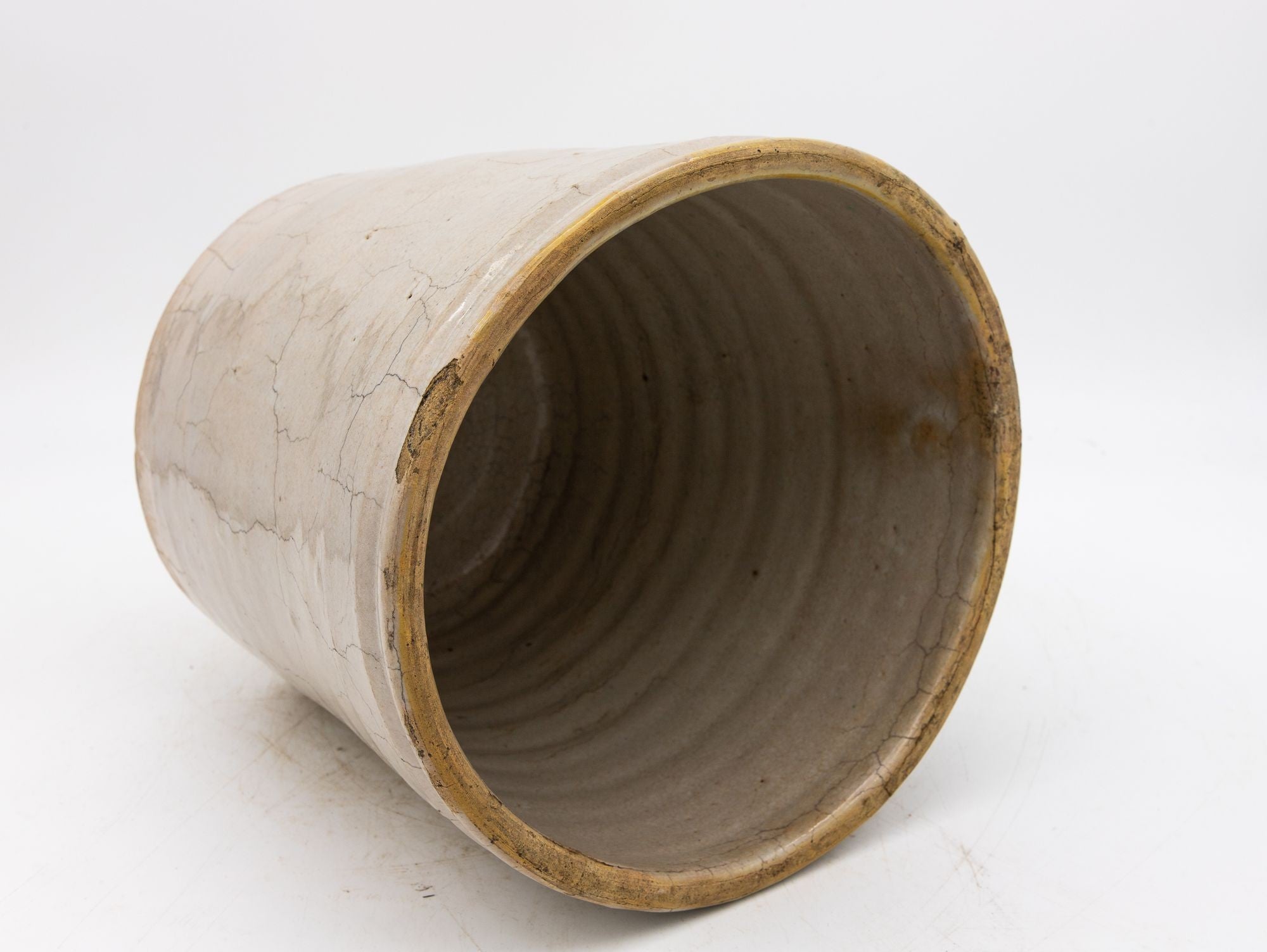 Antique Stoneware Urn, Italy Early 20th C.