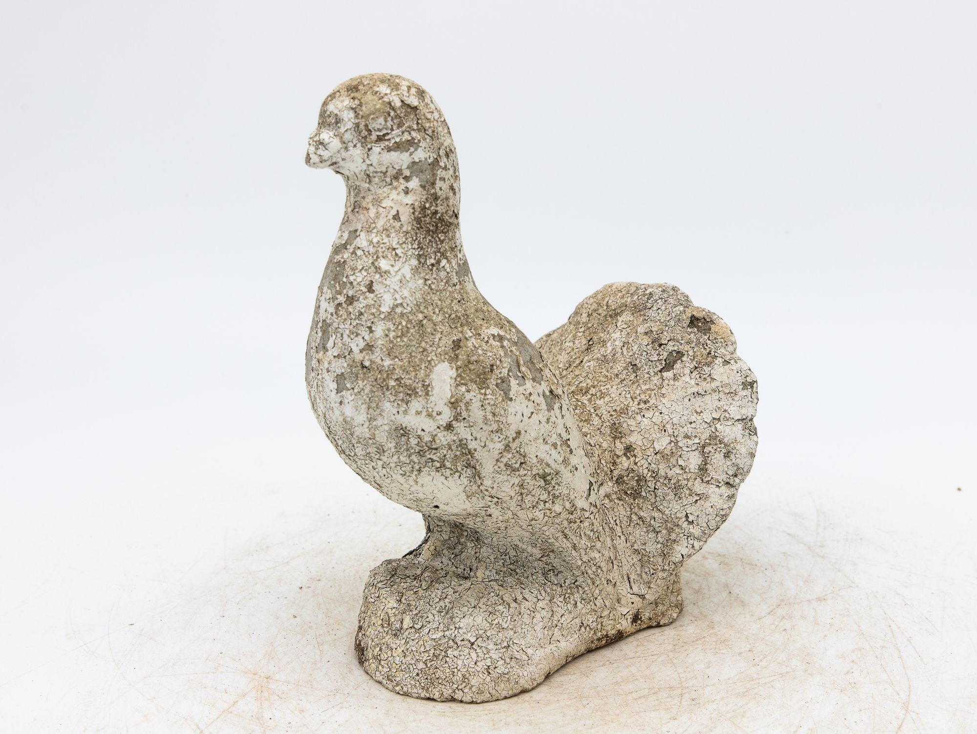 Concrete Dove Garden Ornament, England 20th Century