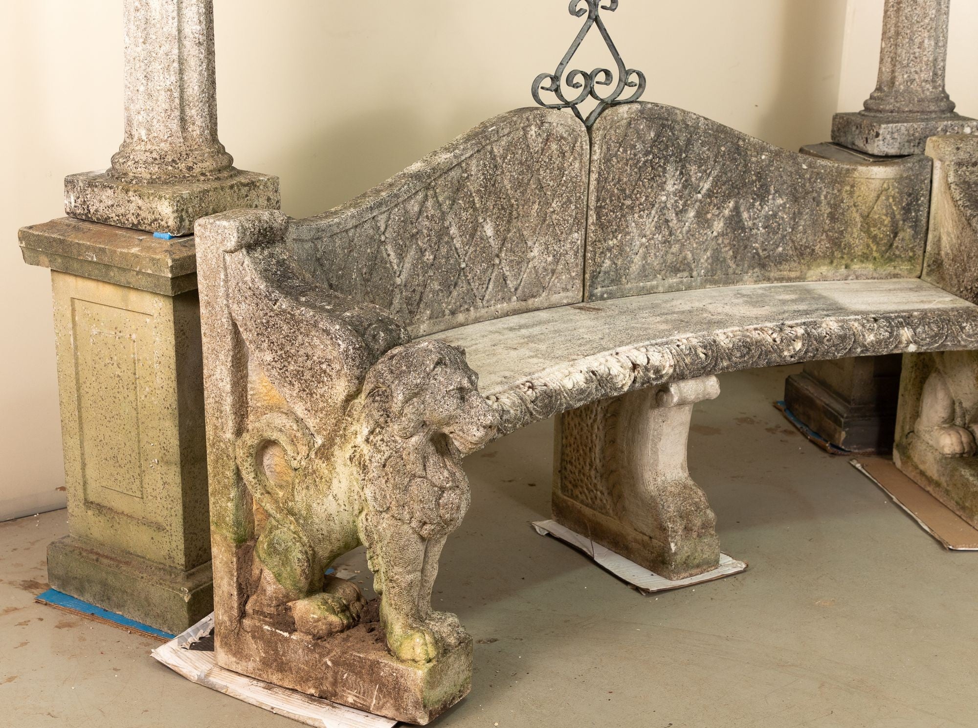 Marble di Latte Garden Loggia, Italy Late 20th Century