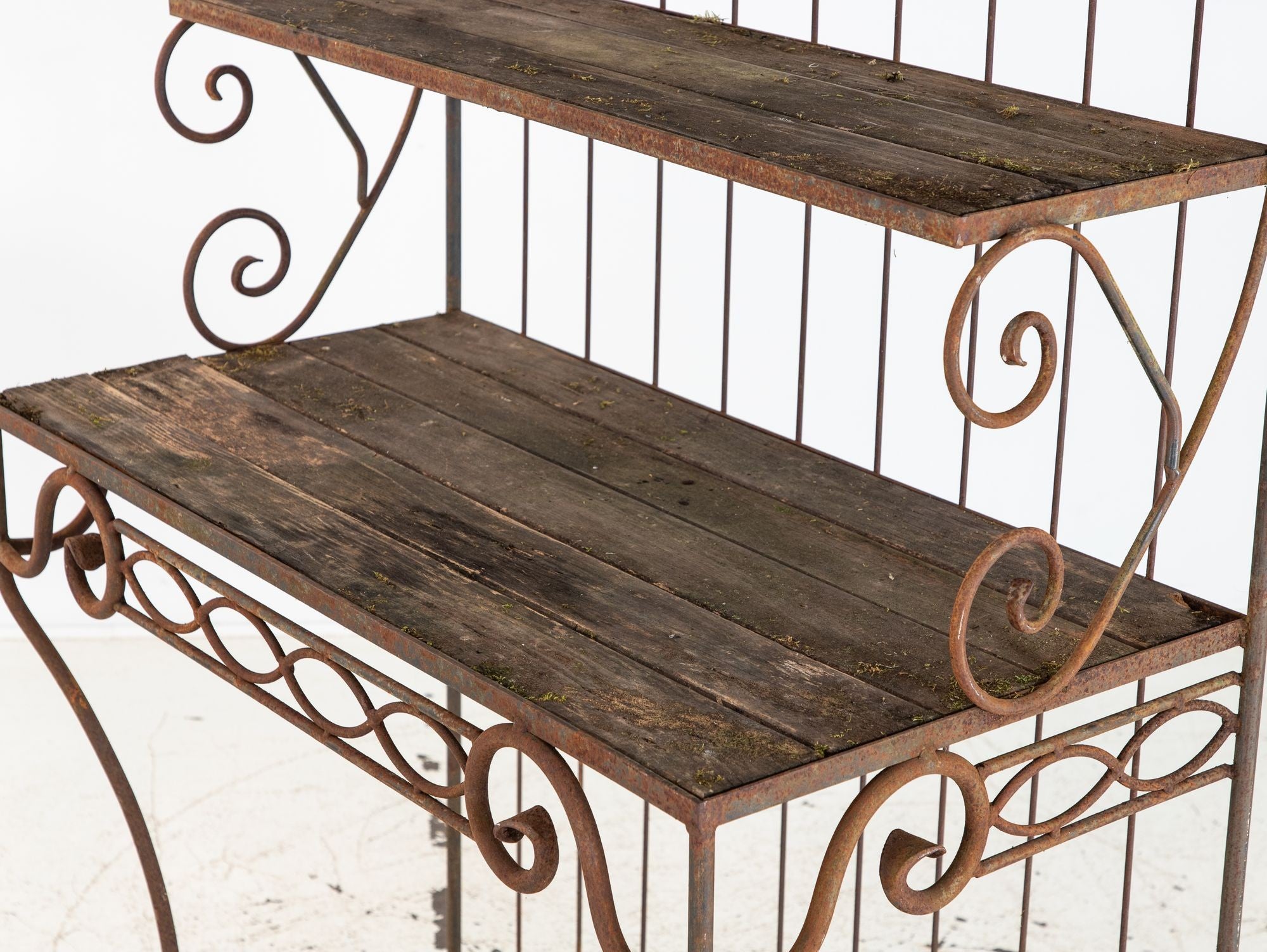 French Circa 1930 Wrought Iron Étagère / Boulangerie Racks