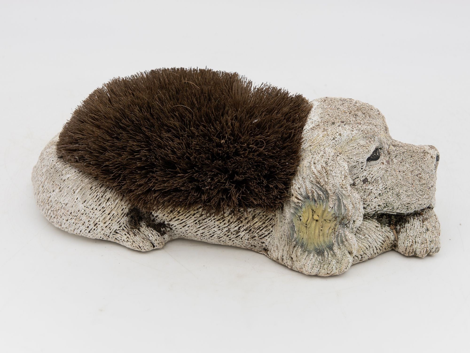Resting Dog Figural Brush, England 1960s