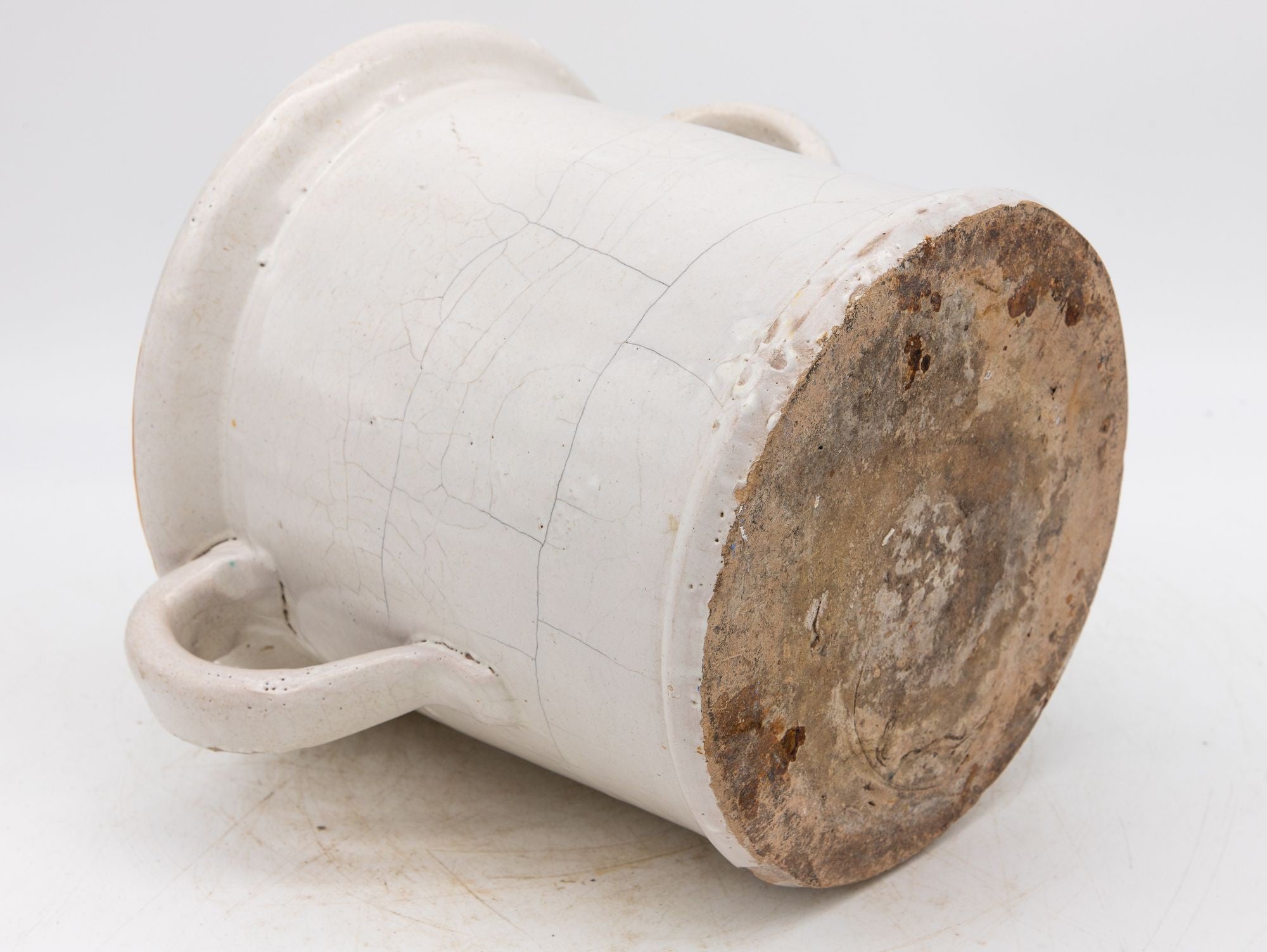 Antique Stoneware Urn, Italy Early 20th C.
