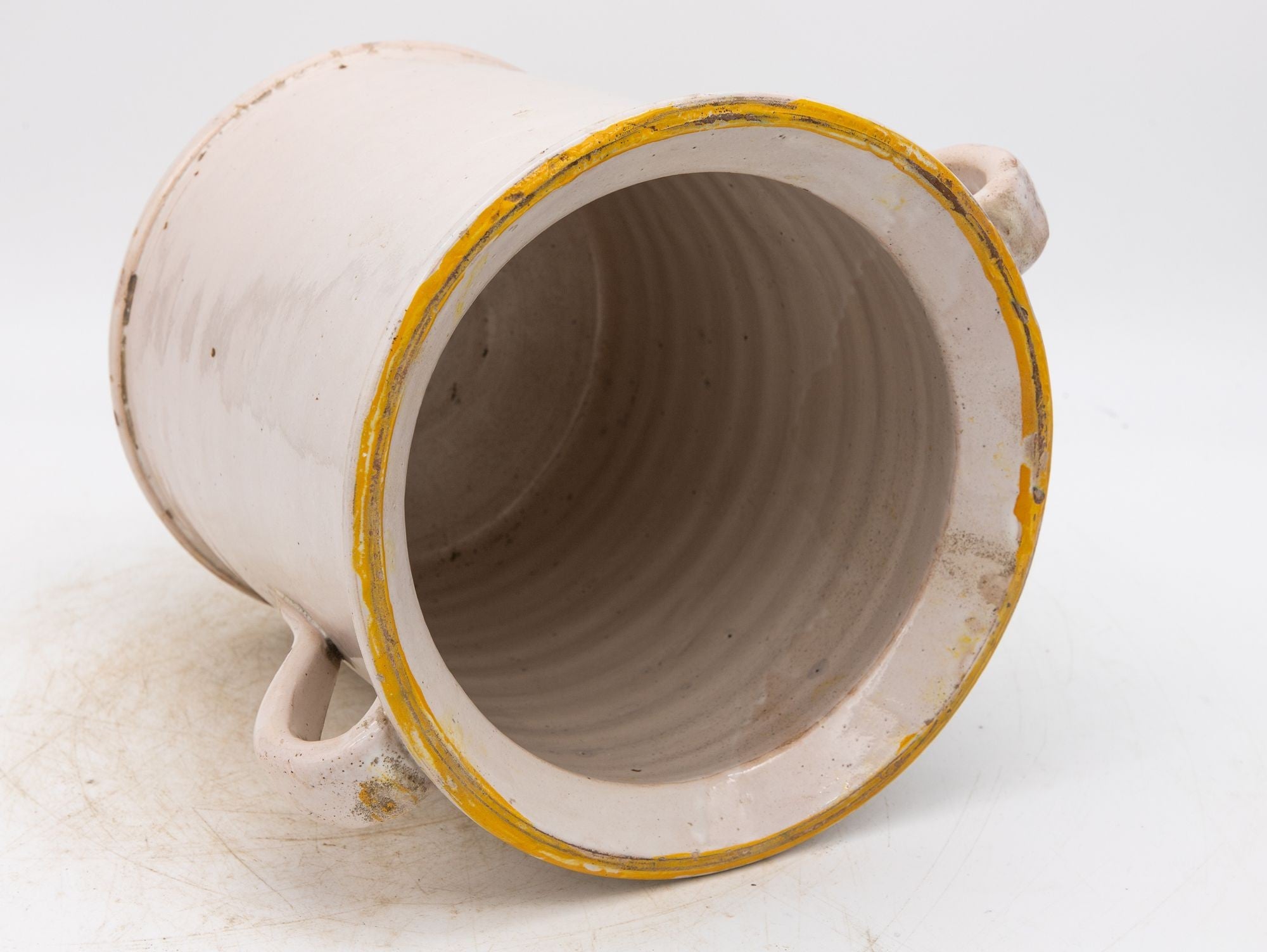 Antique Stoneware Urn, Italy Early 20th C.