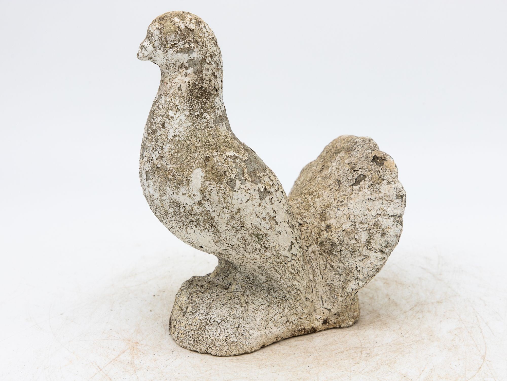 Concrete Dove Garden Ornament, England 20th Century
