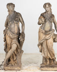 Large Winter Goddess of the Four Seasons Garden Figure, Italy, Late 20th C.