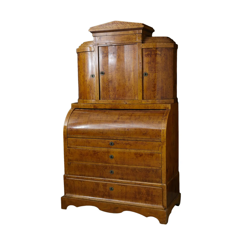 Biedermeier secretary top
