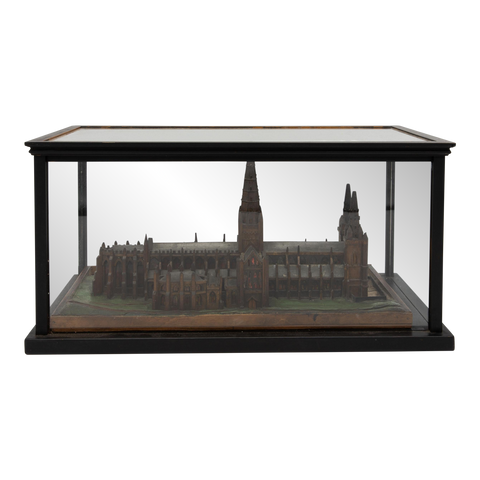 Antique 19th Century Architectural Model of Cathedral