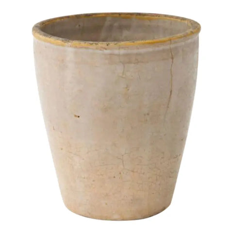 Antique Stoneware Urn Confit Pot