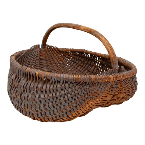 Oblong wooden Basket