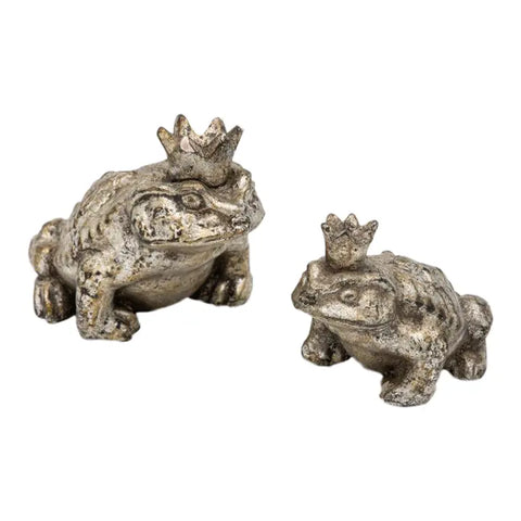 Pair of Metallic Frog Princes